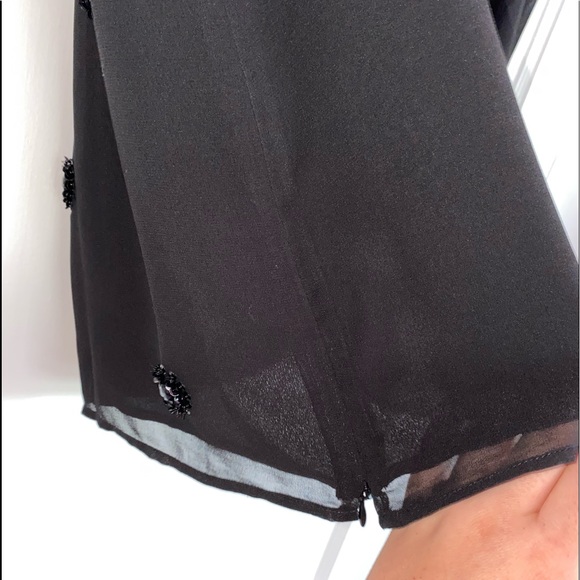 TALBOTS EMBELLISHED POLKA-DOT TOP - Picture 6 of 6